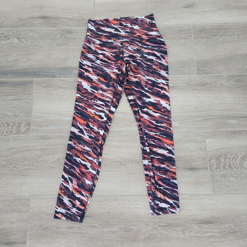 lululemon athletica Multicolor Camo-Print Leggings